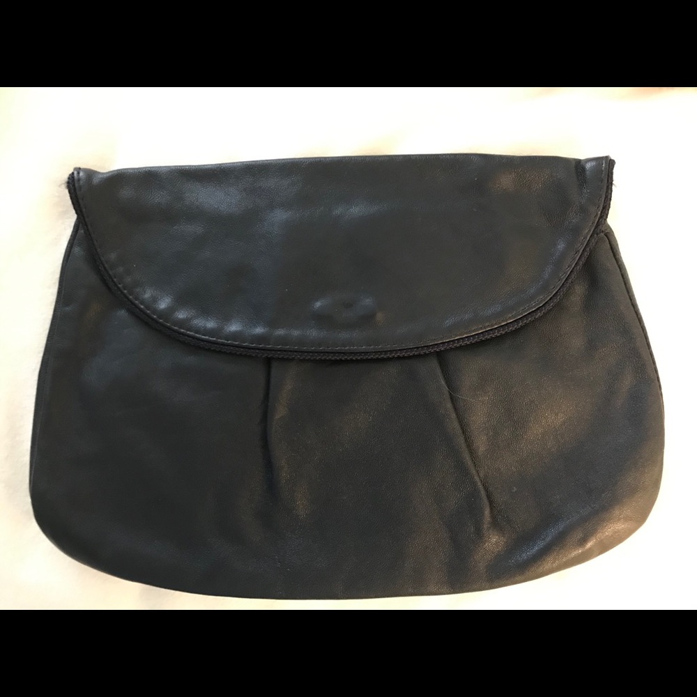 Leather Clutch Purse